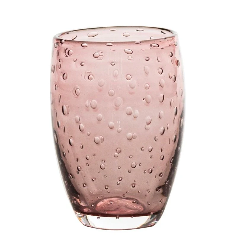 35 cl - Bolicante Bicchiere Acqua Bolle in Vetro Soffiato - Set 6 Pezzi - Image 5