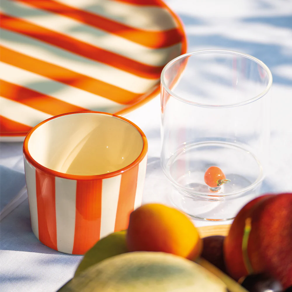 35 cl - Teca Frutta Bicchiere Acqua In Vetro Set 6 Pz - Image 45