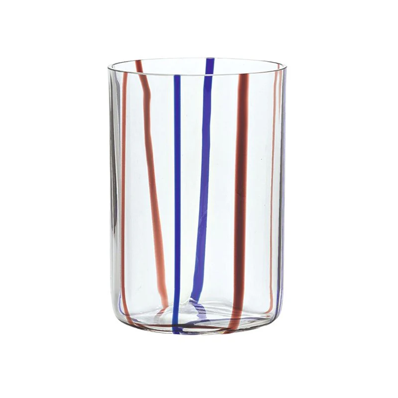 35 cl - Tirache Bicchiere Acqua in Vetro Borosilicato - Set 6 Pezzi