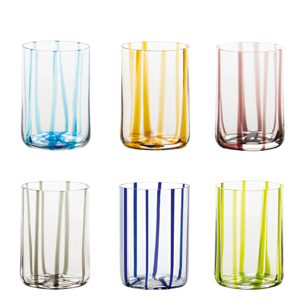 35 cl - Tirache Bicchiere Acqua in Vetro Borosilicato - Set 6 Pezzi - Image 32