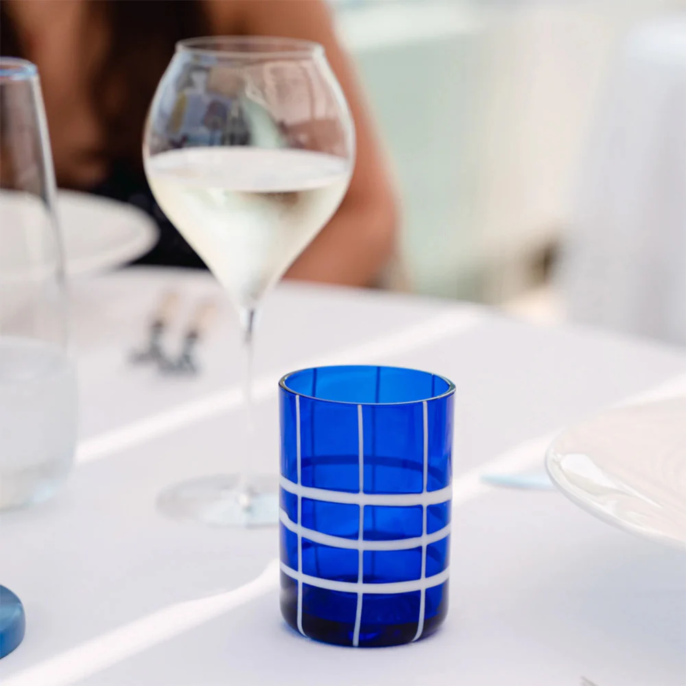 35 cl - Twiddle Bicchiere Acqua A Righe in Vetro Soffiato - Set 6 Pezzi - Image 12