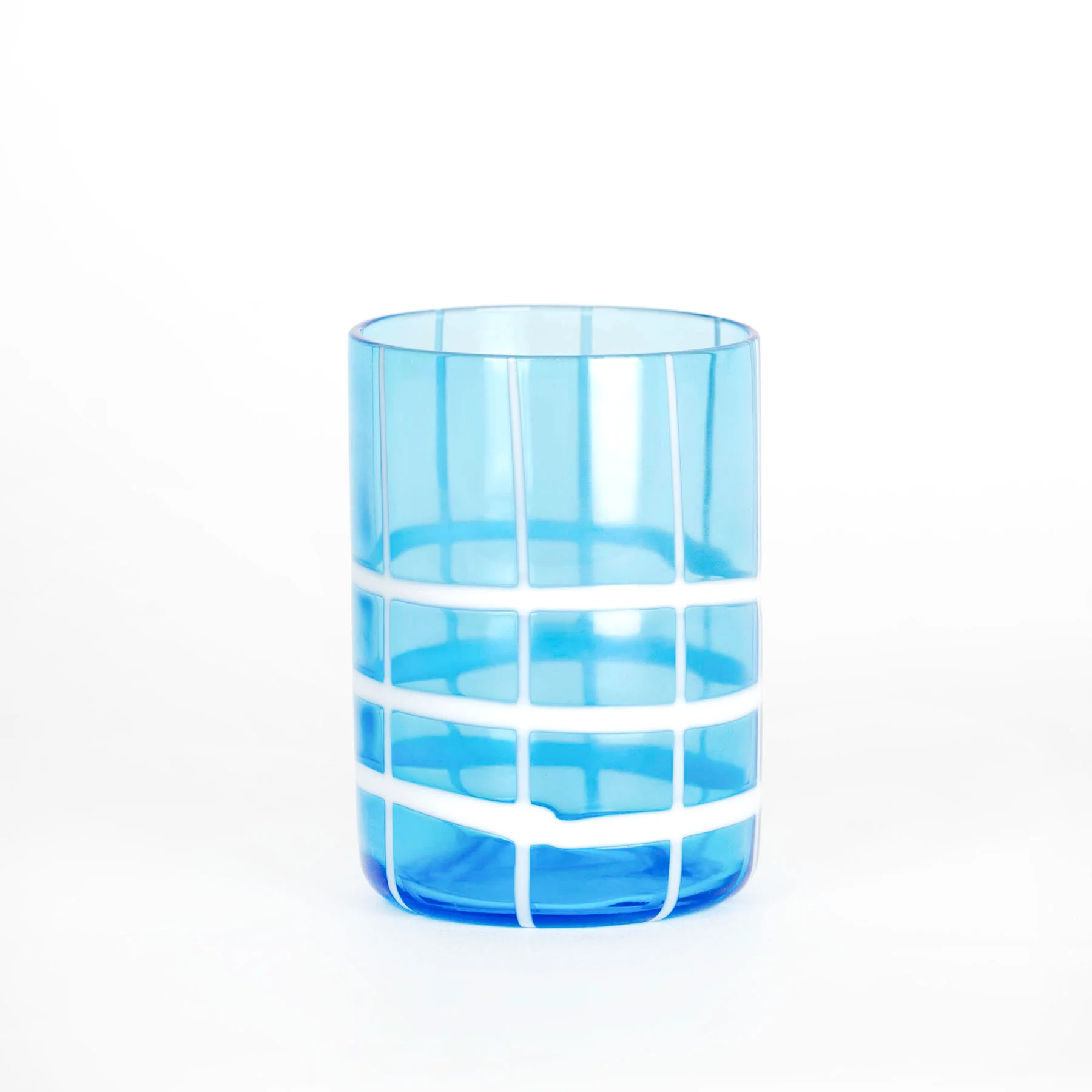 35 cl - Twiddle Bicchiere Acqua A Righe in Vetro Soffiato - Set 6 Pezzi - Image 4