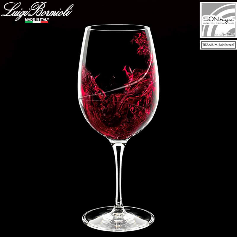 36.5 cl - Aero Calice Vino Rosso in Vetro - Set 6 Pezzi - Image 3