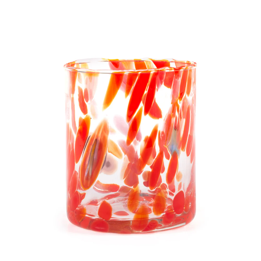 36 cl - Veneziano Bicchiere Acqua In Vetro Colorato Set 6 Pz - Image 3