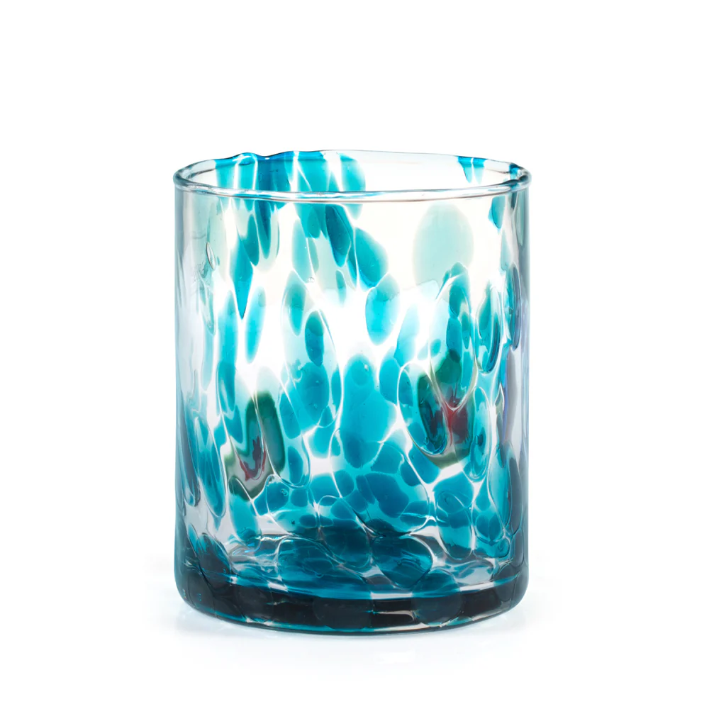 36 cl - Veneziano Bicchiere Acqua In Vetro Colorato Set 6 Pz - Image 5