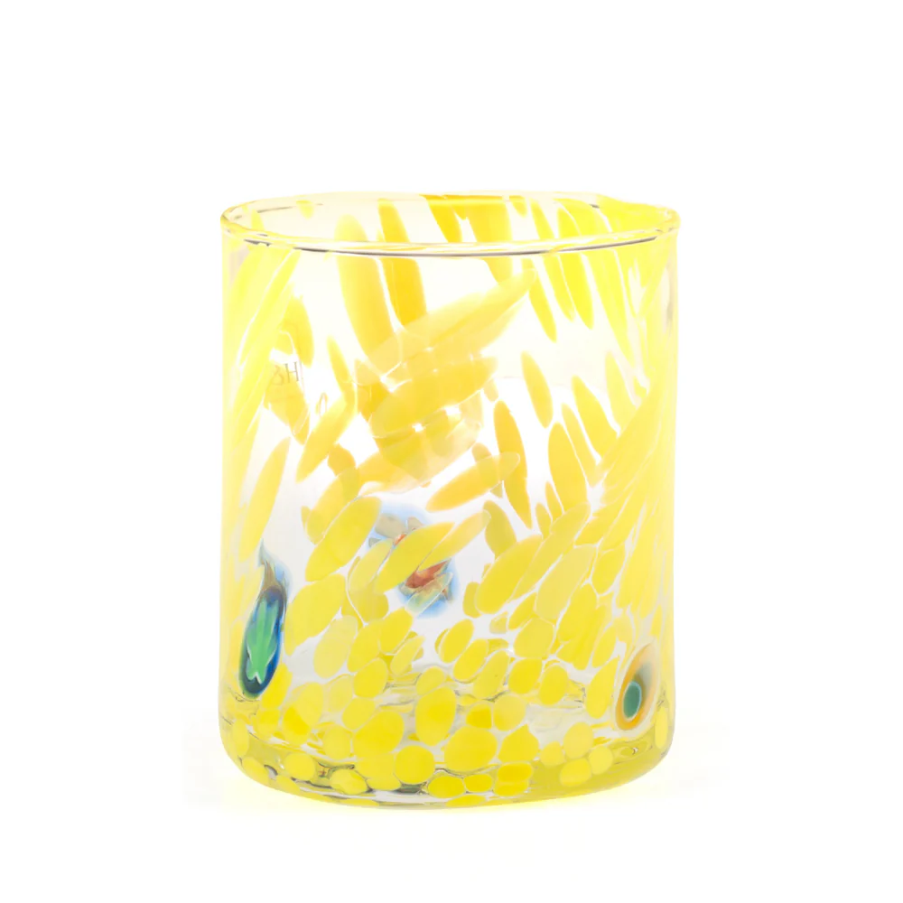 36 cl - Veneziano Bicchiere Acqua In Vetro Colorato Set 6 Pz - Image 6