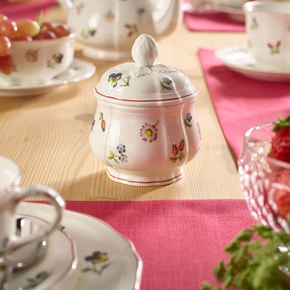 36 cl - Petite Fleur Zuccheriera In Porcellana Premium - Image 2