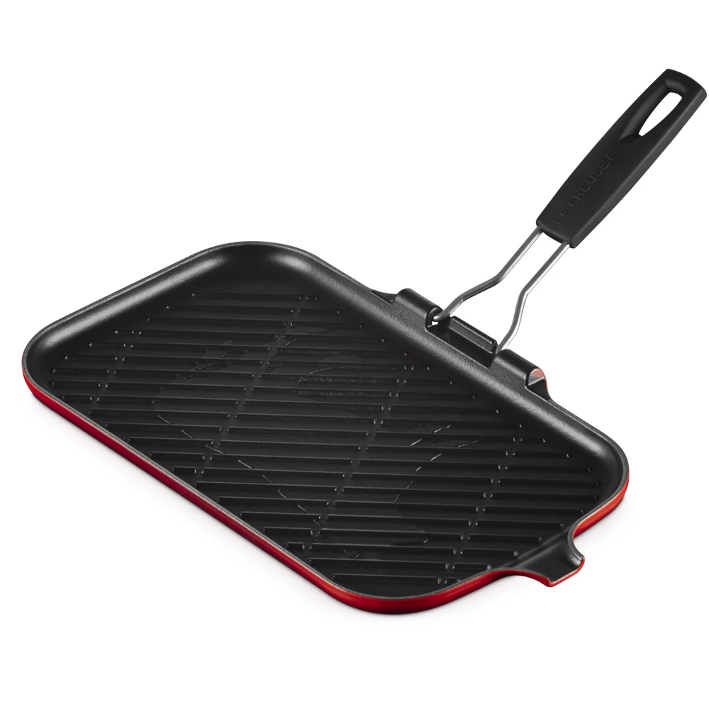 36x20 cm - Grill Bistecchiera Rettangolare In Ghisa - Image 14