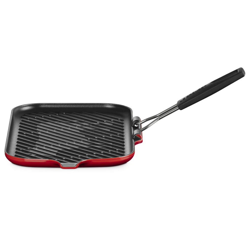 36x20 cm - Grill Bistecchiera Rettangolare In Ghisa - Image 2