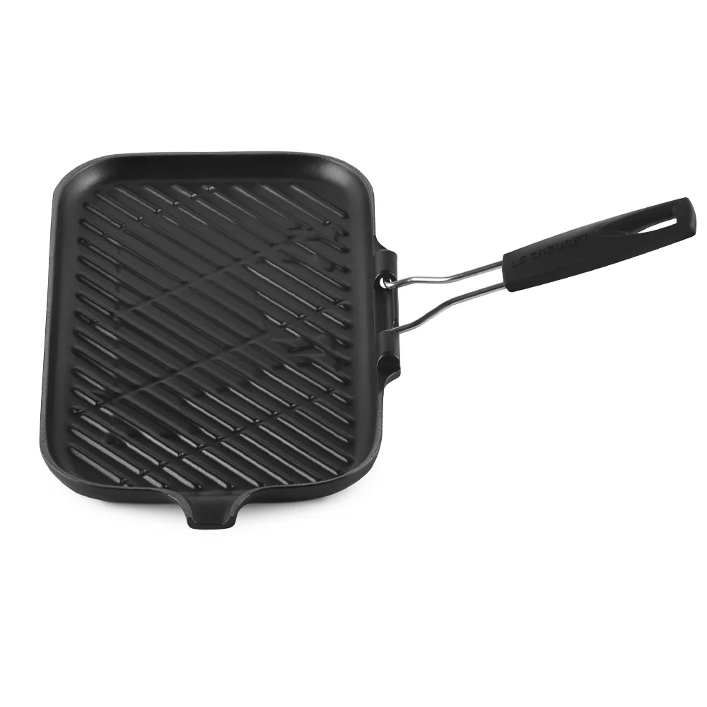 36x20 cm - Grill Bistecchiera Rettangolare In Ghisa - Image 3
