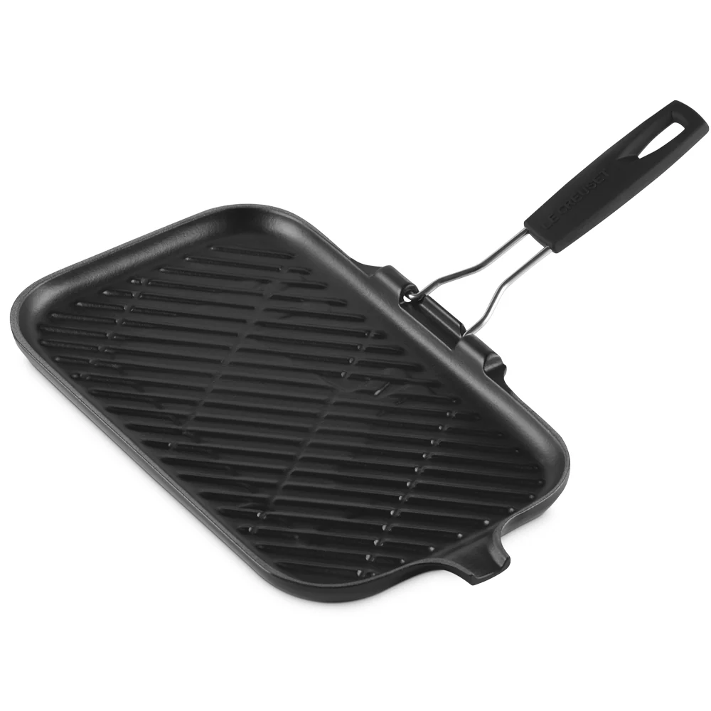 36x20 cm - Grill Bistecchiera Rettangolare In Ghisa - Image 8