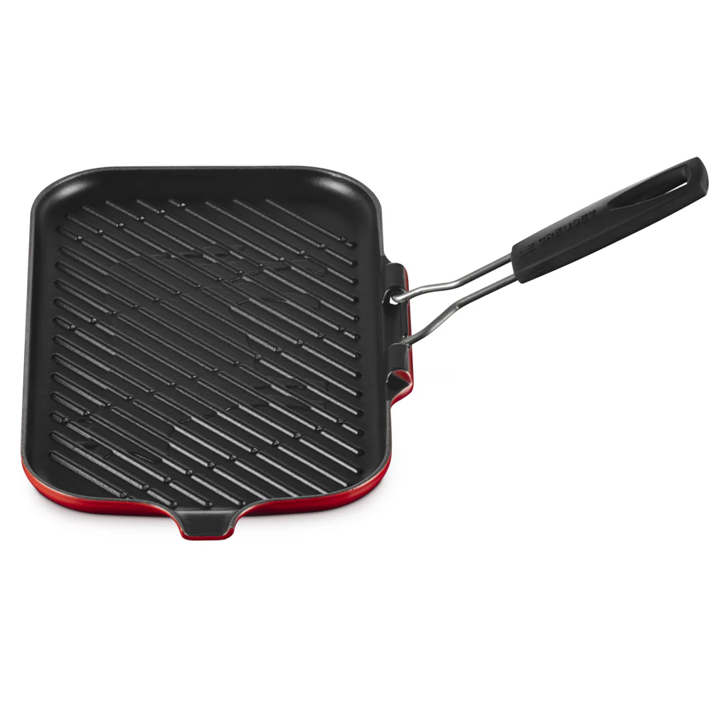 36x20 cm - Grill Bistecchiera Rettangolare In Ghisa - Image 9