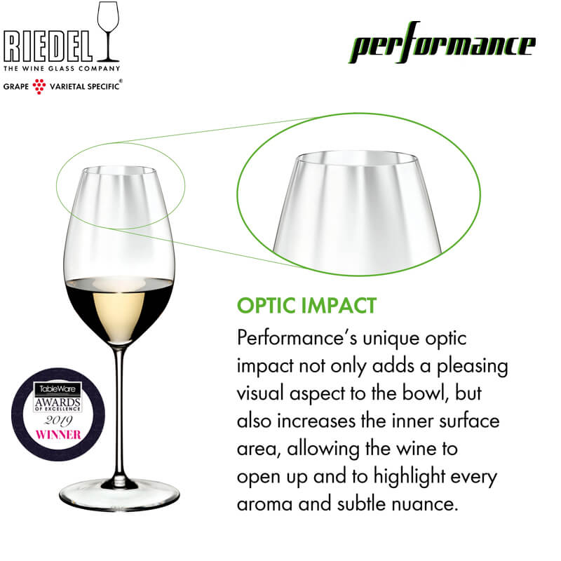 37.5 cl - Performance Calice Vino Bianco Sauvignon Blanc in Vetro - Set 2 Pezzi - Image 3