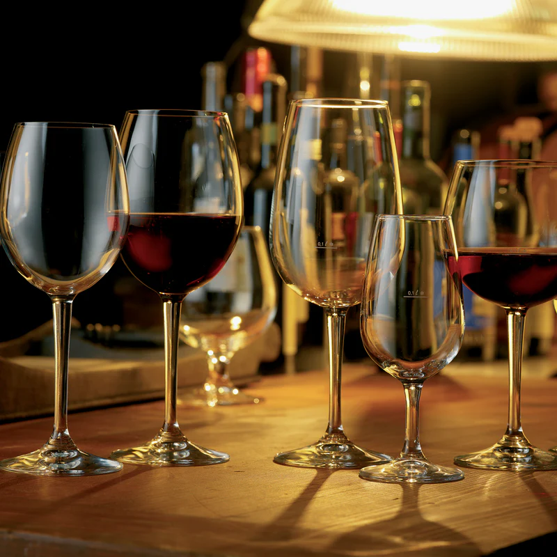 37 cl - Riserva Calice Vino Rosso Cabernet in Vetro - Set 6 Pezzi - Image 2