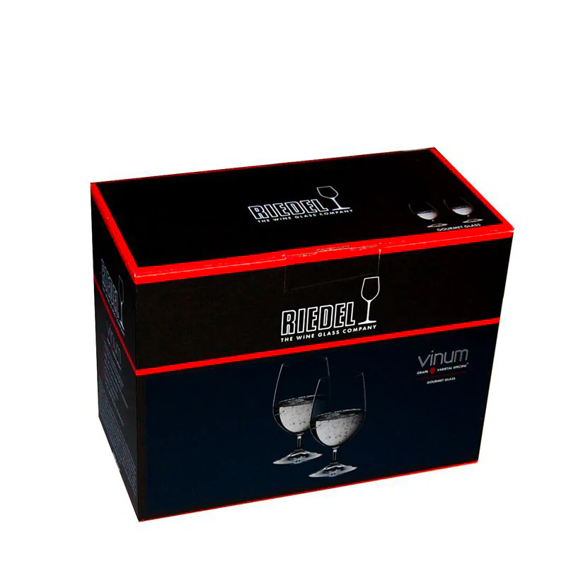 37 cl - Vinum Calice Vino Rosso in Vetro - Set 2 Pezzi - Image 2