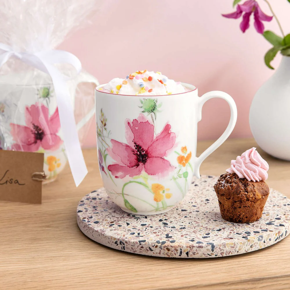37 cl - Mariefleur Basic Tazza Mug In Porcellana Premium - Set 6 Pz - Image 4