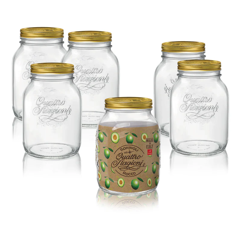 378 cl - Quattro Stagioni Vaso - Set 6 Pz