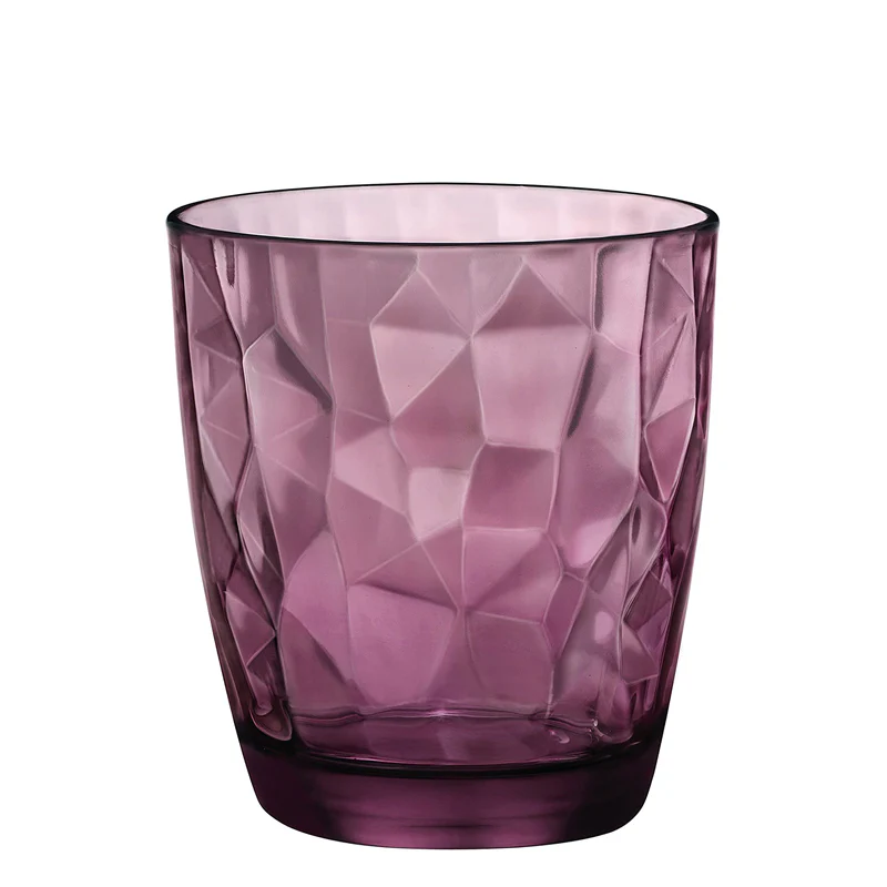 38.5 cl - Diamond Bicchiere Acqua in Vetro - Set 6 Pezzi - Image 10