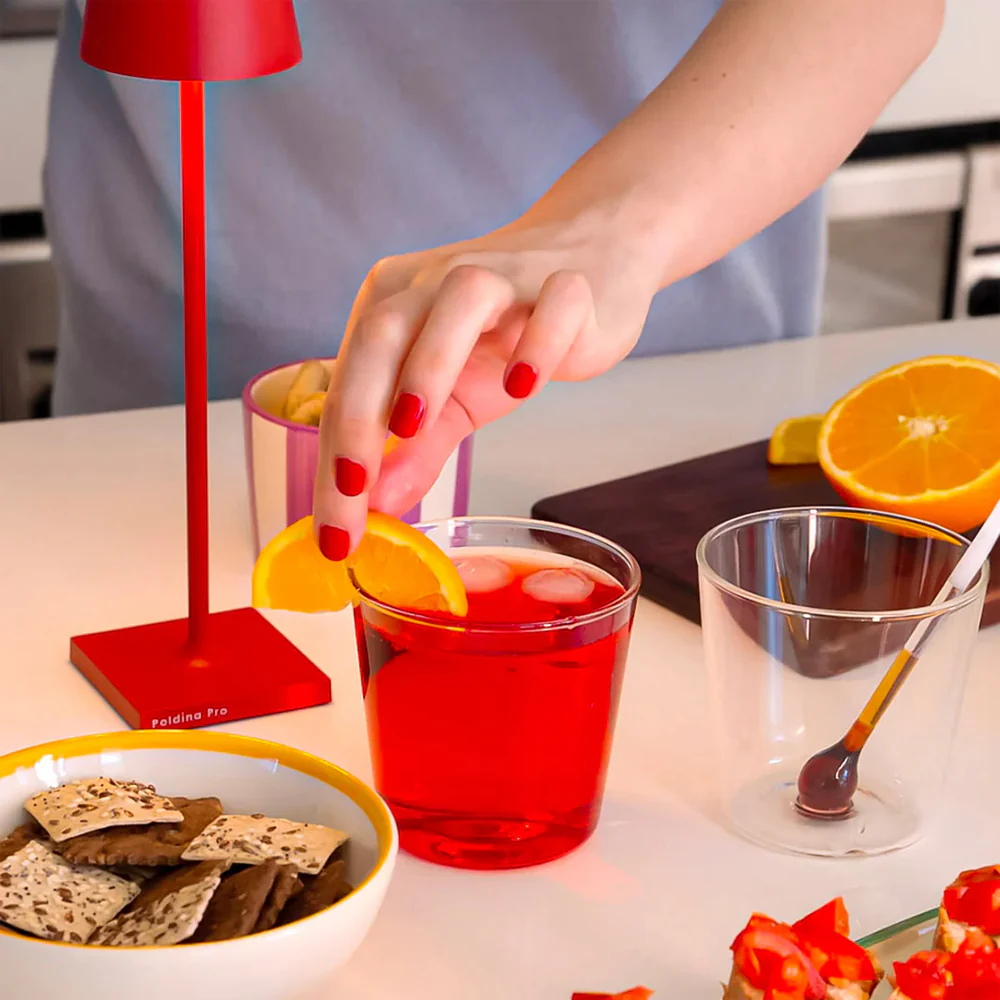 38.5 cl - Spritzometro Bicchiere Cocktail Fatto a Mano In Vetro Borosilicato Set 2 Bicchieri e Misurino - Image 2
