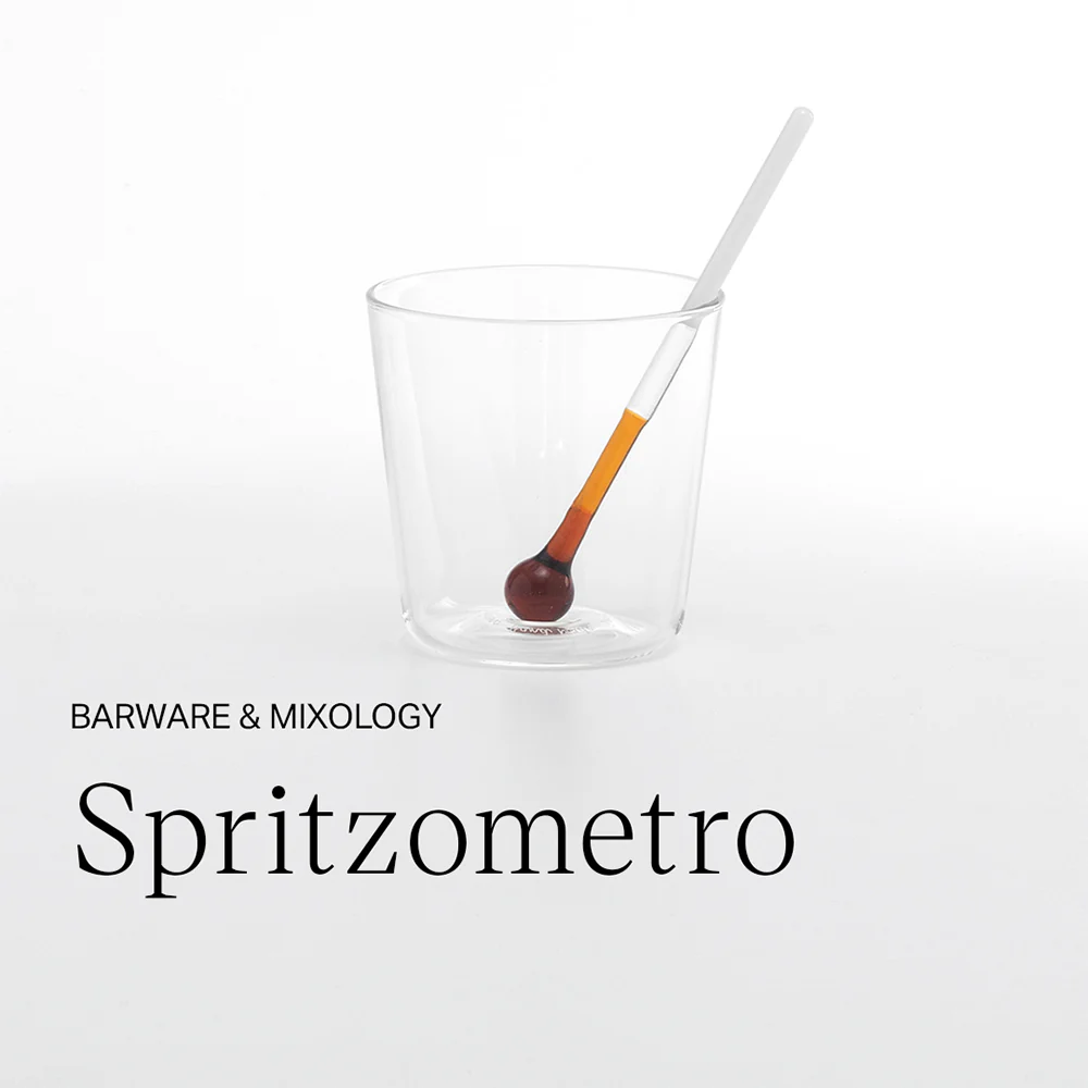 38.5 cl - Spritzometro Bicchiere Cocktail Fatto a Mano In Vetro Borosilicato Set 2 Bicchieri e Misurino - Image 5