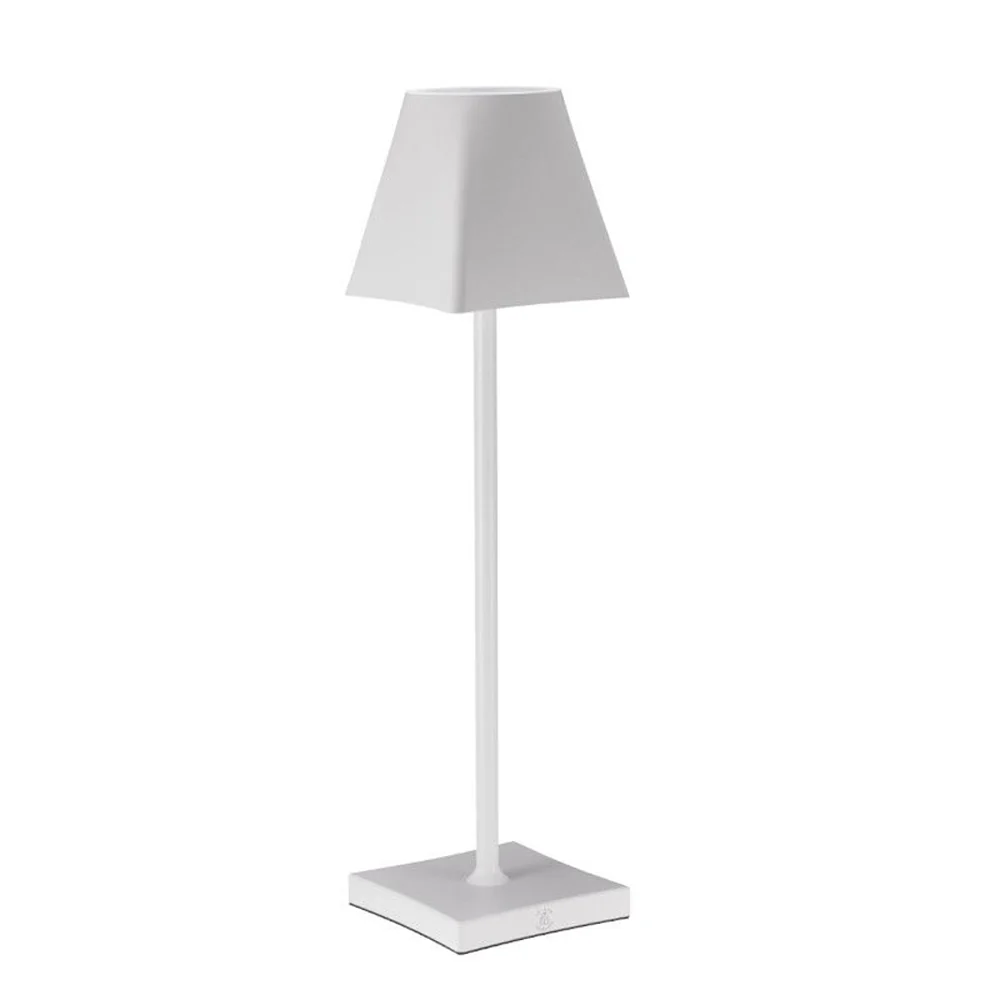 38.5 cm - Etere Lampada Da Tavolo Dimmerabile In Alluminio