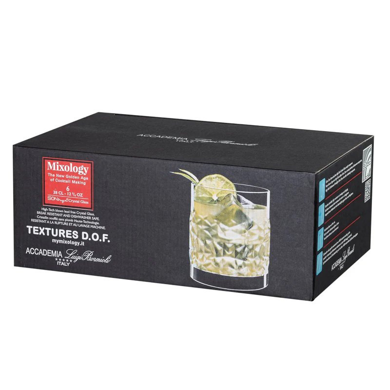 38 cl - Mixology Bicchiere Whisky Charme in Vetro - Set 6 Pezzi - Image 11