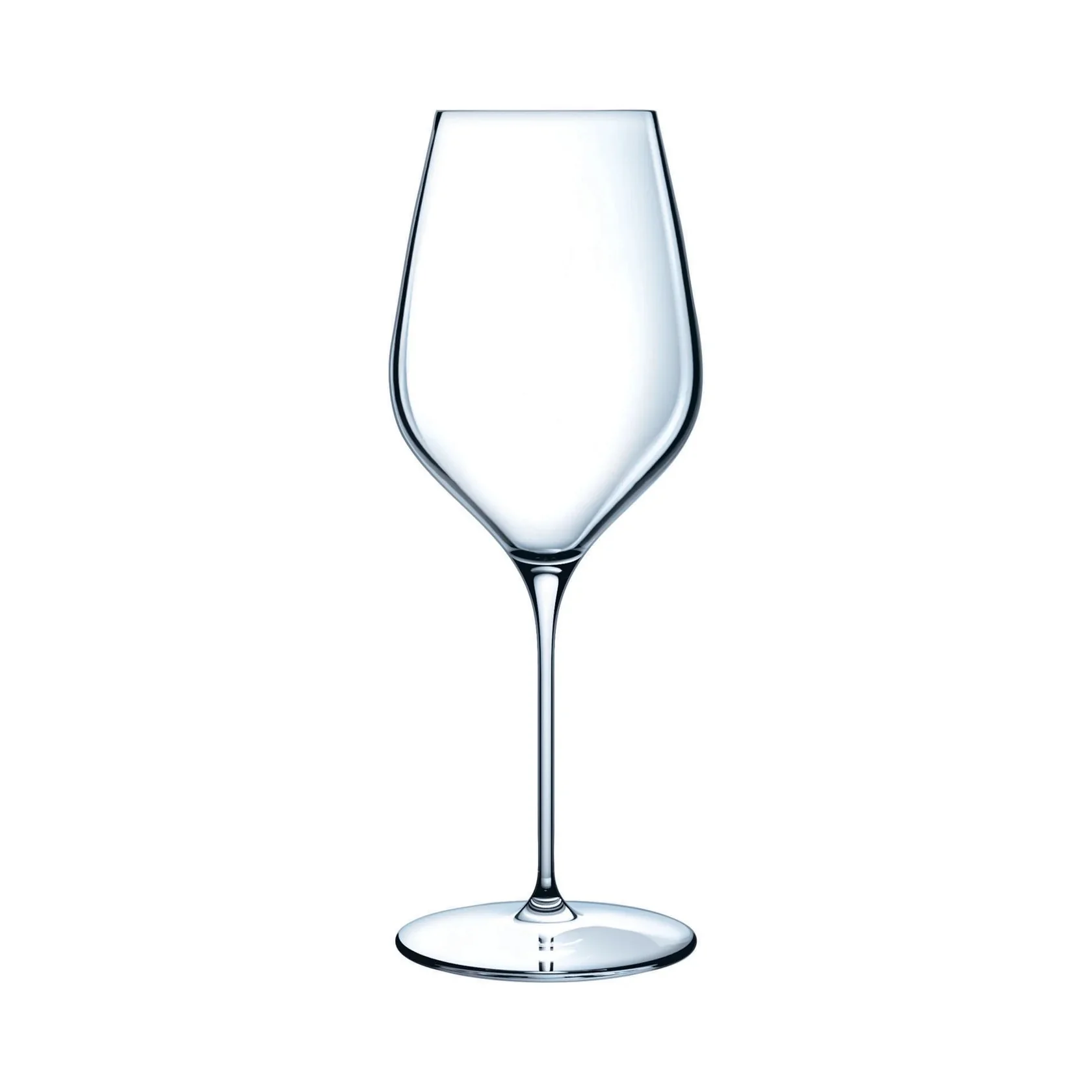 38 cl - Mylla Calice Vino Bianco Spumante Con Punti Perlage In Vetro - Set 6 Pz