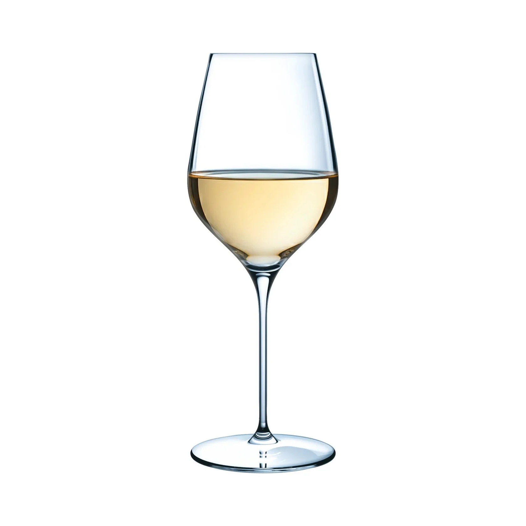 38 cl - Mylla Calice Vino Bianco Spumante Con Punti Perlage In Vetro - Set 6 Pz - Image 4