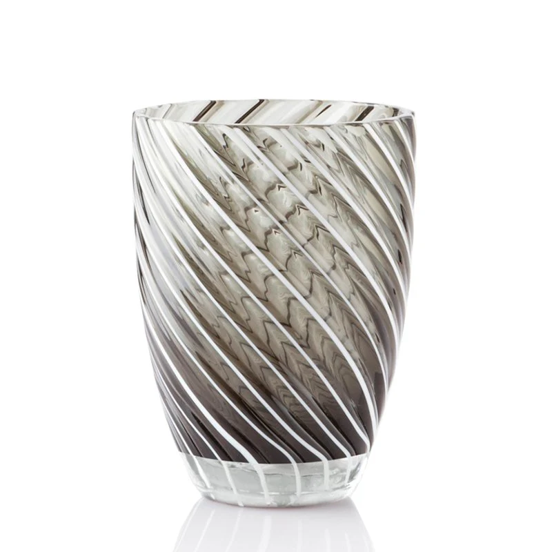 38 cl - Vertigo Bicchiere Acqua in Vetro - Set 6 Pezzi