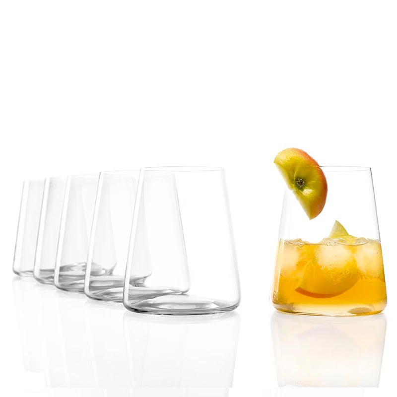 38 cl - Power Bicchiere Vino Bianco in Vetro - Set 6 Pezzi - Image 3