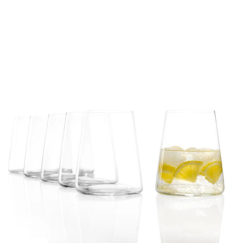 38 cl - Power Bicchiere Vino Bianco in Vetro - Set 6 Pezzi - Image 4