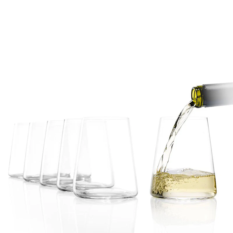 38 cl - Power Bicchiere Vino Bianco in Vetro - Set 6 Pezzi - Image 5
