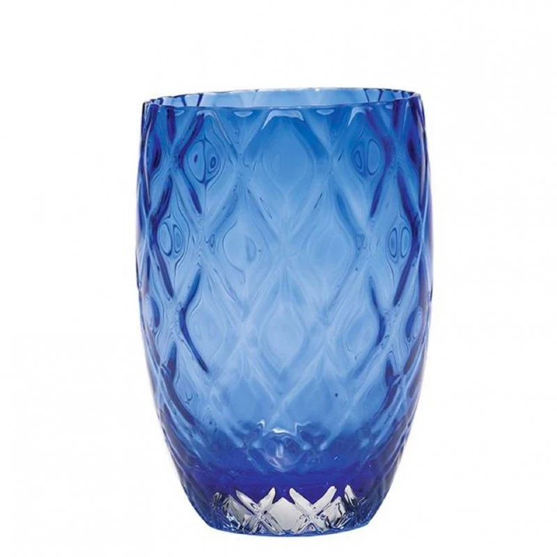 38 cl - Losanghe Bicchiere Acqua in Vetro Soffiato - Set 6 Pezzi - Image 7