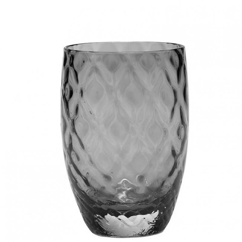 38 cl - Losanghe Bicchiere Acqua in Vetro Soffiato - Set 6 Pezzi - Image 9