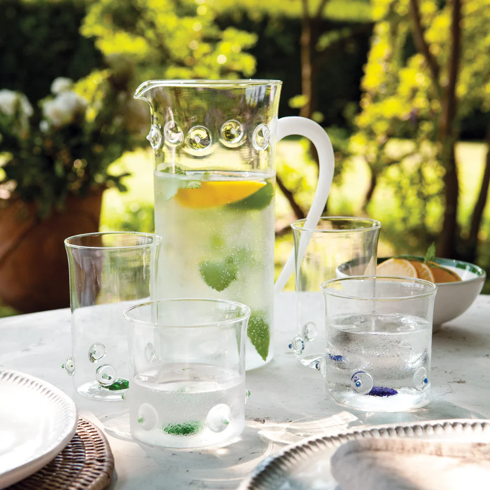 38 cl - Patèa Bicchiere Acqua Punti Colorati in Vetro Borosilicato - Set 6 Pezzi - Image 17