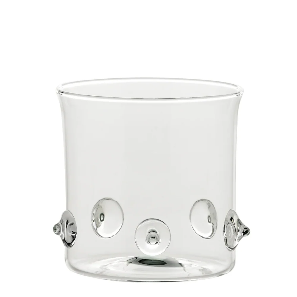 38 cl - Patèa Bicchiere Acqua Punti Colorati in Vetro Borosilicato - Set 6 Pezzi - Image 18