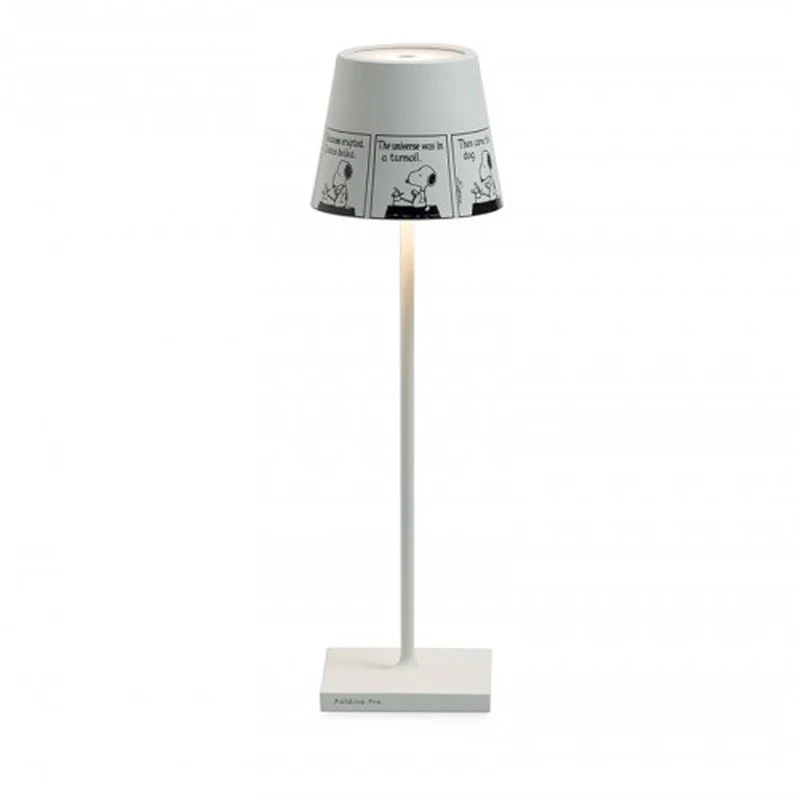 38 cm - Poldina X Peanuts Lampada Da Tavolo - Image 5