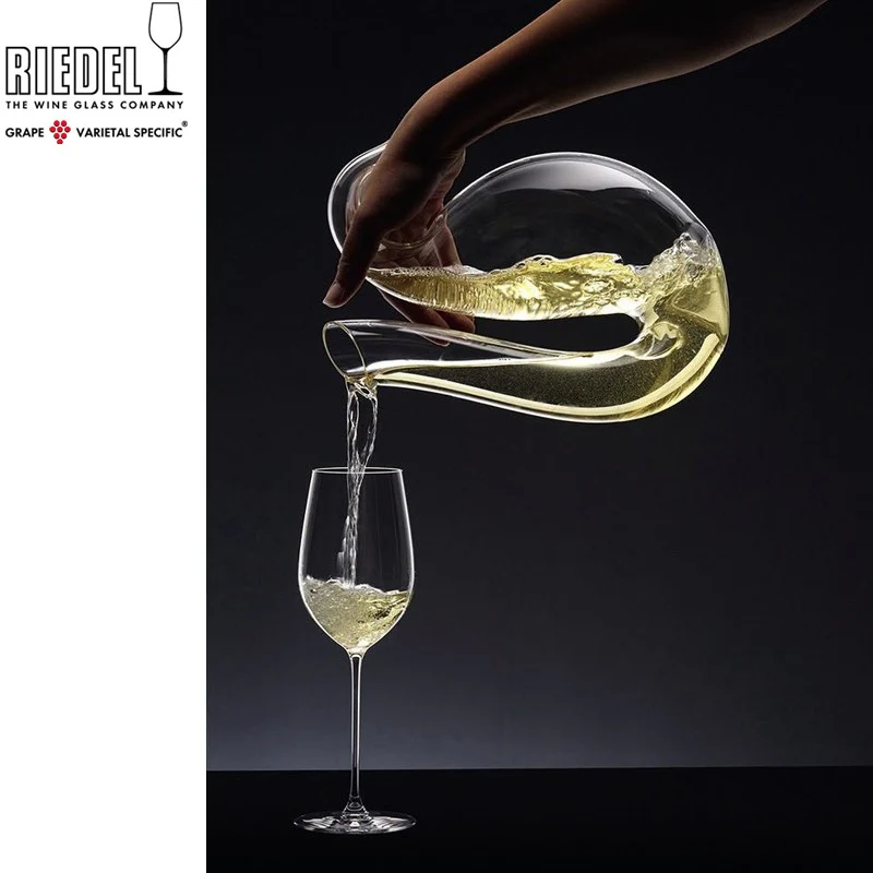 39.5 cl - Veritas Calice Vino Bianco Riesling in Vetro Soffiato - Set 2 Pezzi - Image 3