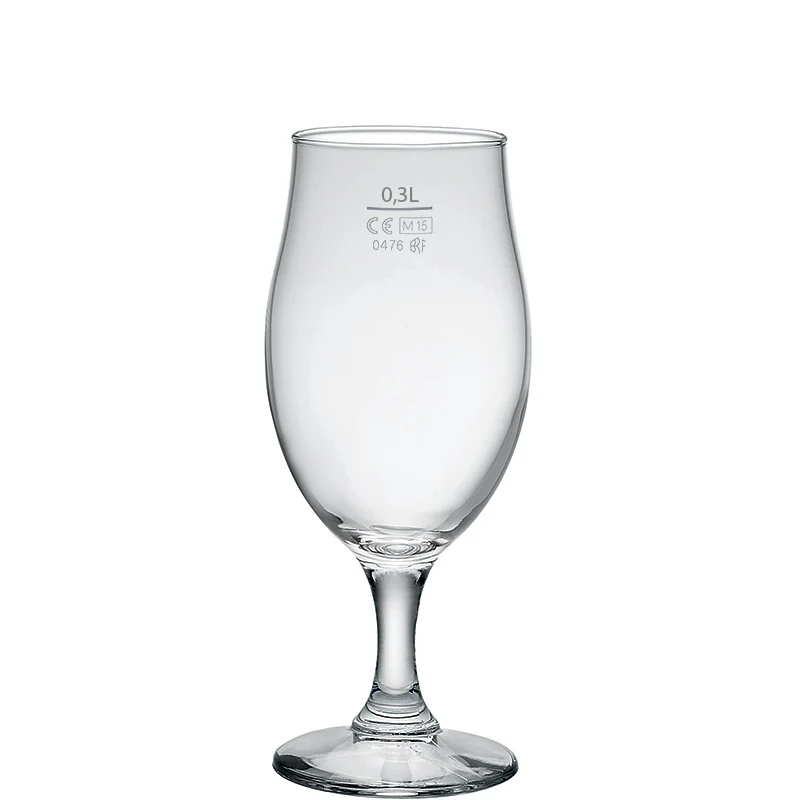 39 cl - Executive Calice Birra in Vetro - Set 6 Pezzi
