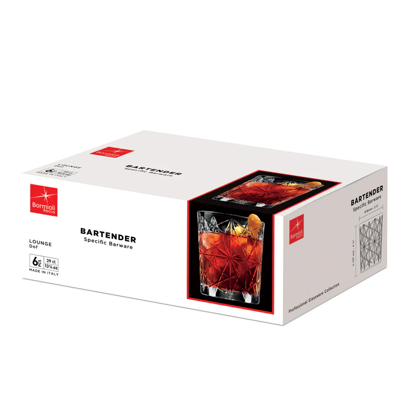 39 cl - Lounge Bicchiere Acqua in Vetro - Set 6 Pezzi - Image 5