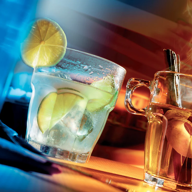 39 cl - Rock Bar Bicchiere Acqua in Vetro Temperato - Set 6 Pezzi - Image 2