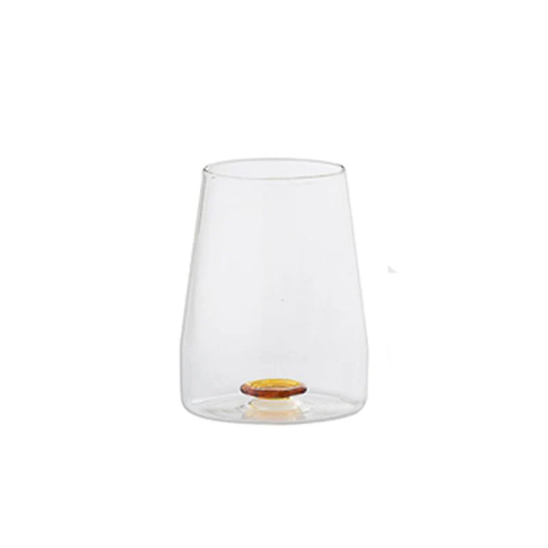 39 cl - Sigillo Bicchiere Acqua in Vetro - Set 6 Pezzi