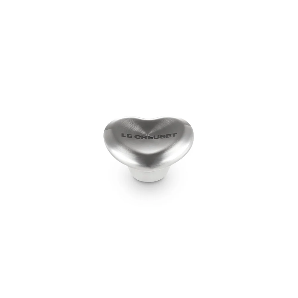 4.5 cm - Evolution Pomolo Cuore In Acciaio Inox