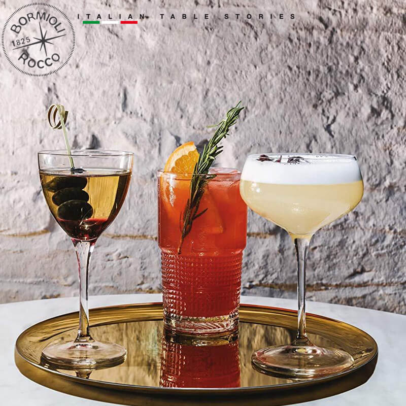 40.5 cl - Bartender Novecento Bicchiere Bibita in Vetro - Set 6 Pezzi - Image 2