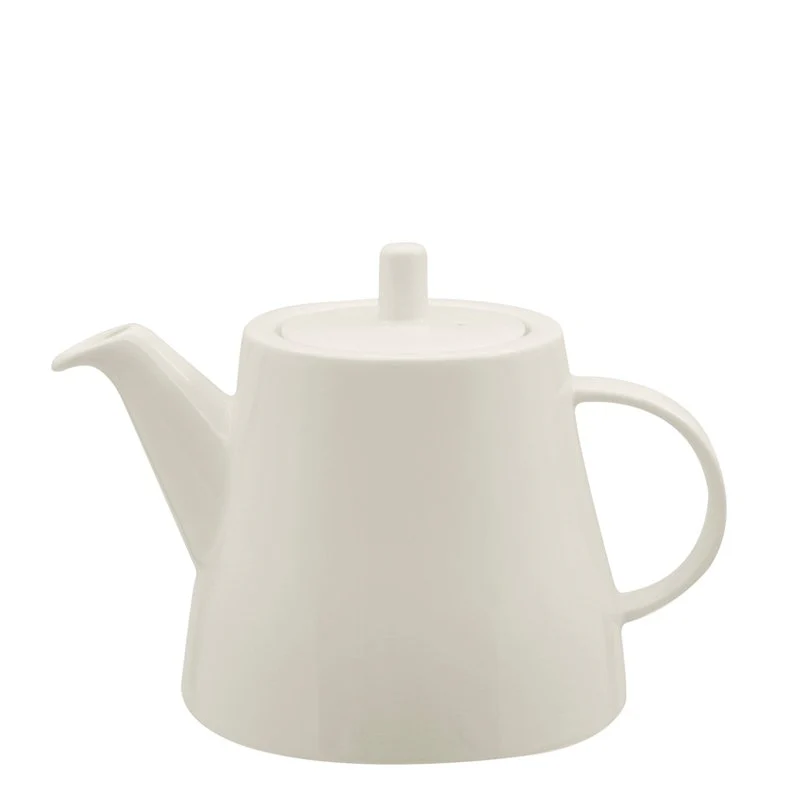 40 cl - Privilege Teiere In Porcellana Con Coperchio - Set 4 Pz
