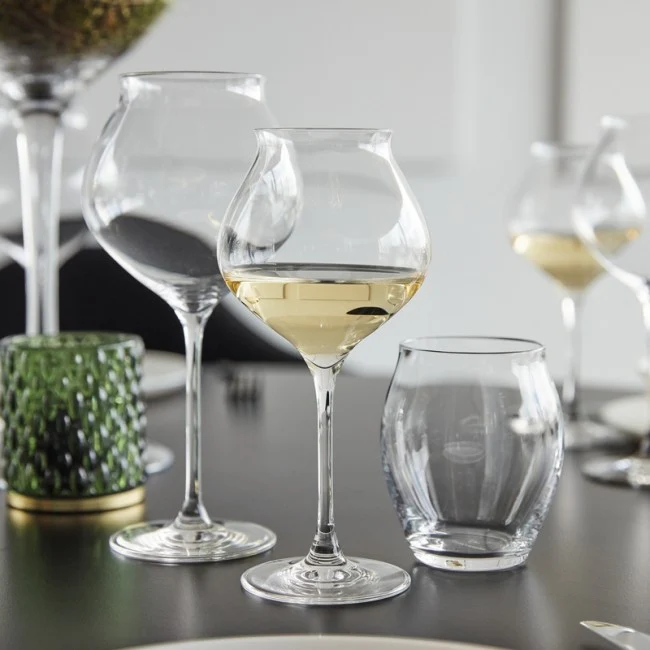 40 cl - Macaron Calice Vino Bianco Fascination in Vetro - Set 6 Pezzi - Image 3