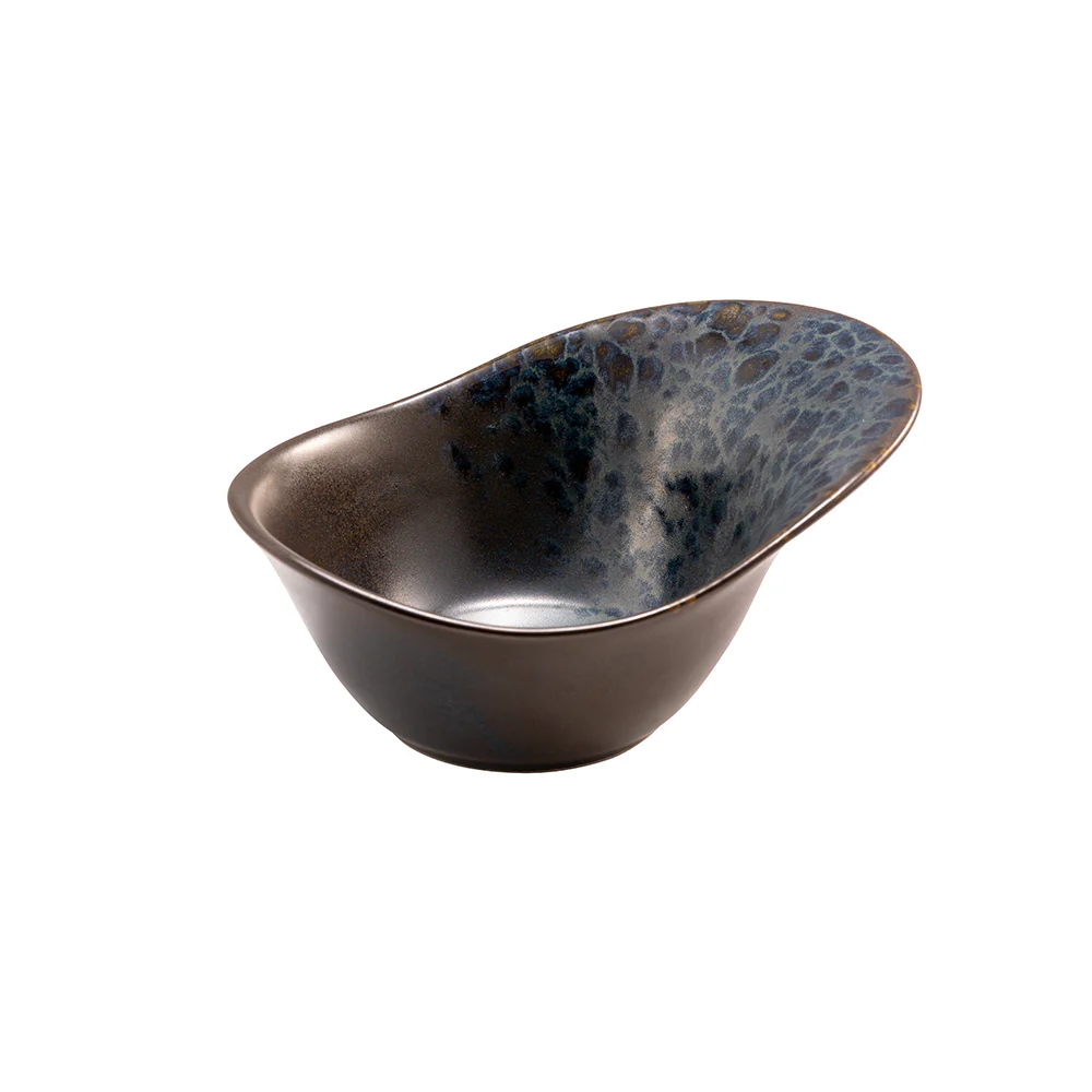 40 cl - Phobos Coppa Petalo Ovale In Stoneware Set 8 Pz - Image 2