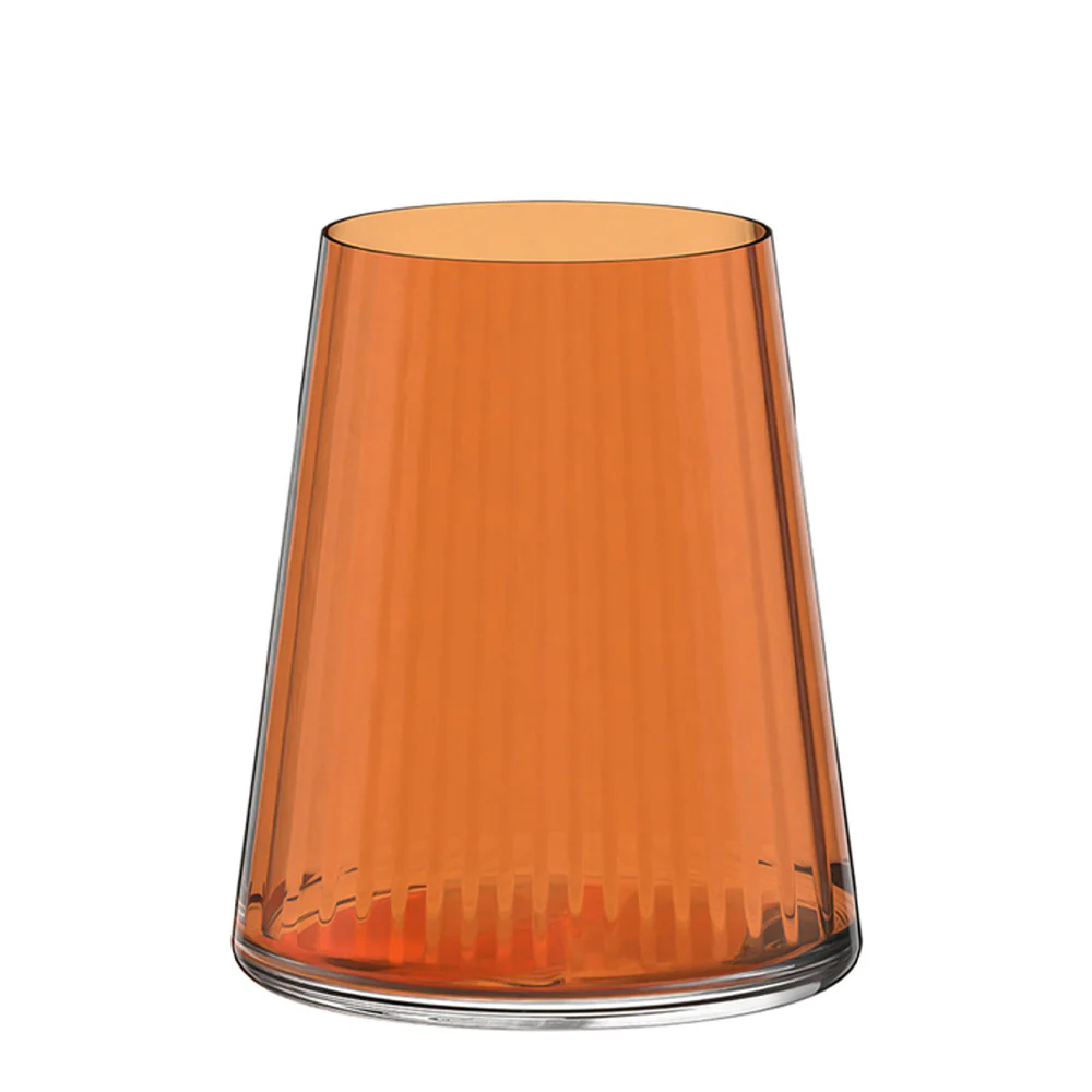 40 cl - Symphony Bicchiere Acqua Effetto Ottico In Vetro Set 6 Pz - Image 3