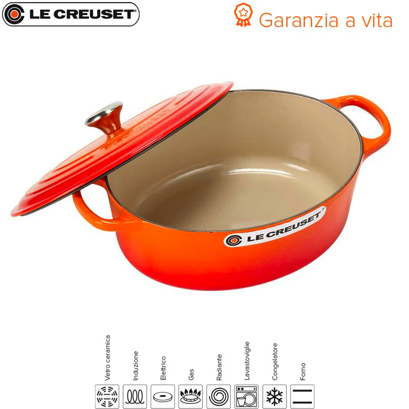 40 cm - Cocotte Evolution Casseruola Ovale In Ghisa - Image 9