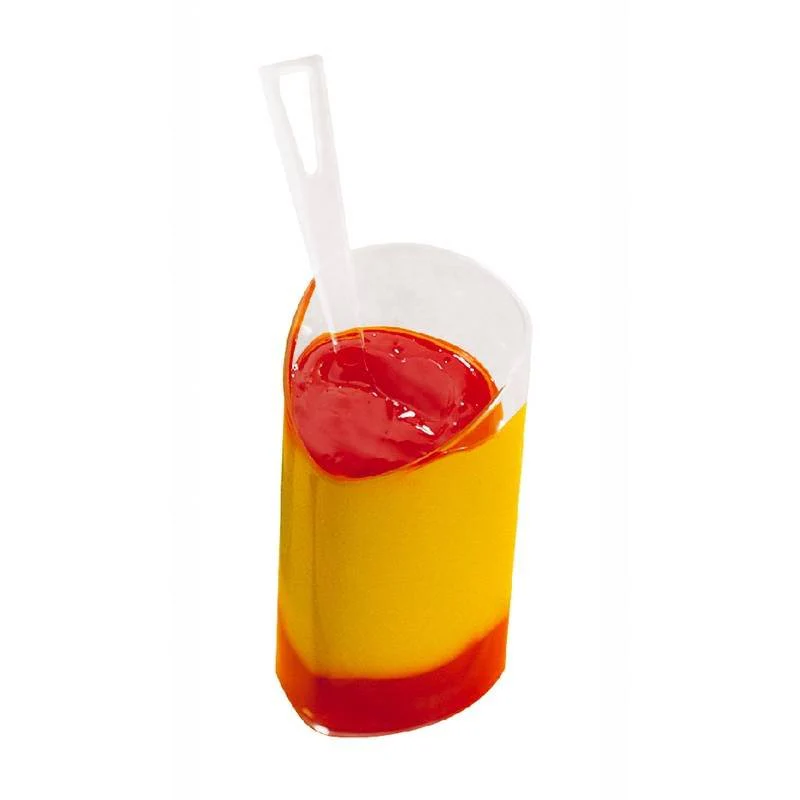 40 cm - Tableware, Buffet & Display Bicchierino Monoporzione In Polistirolo - Set 100 Pz - Image 3